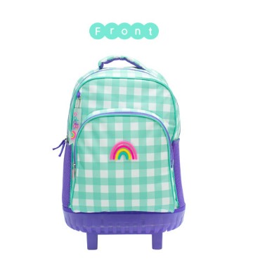 ODDBI Happy Check LED Trolley Bag