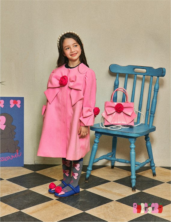 BEBEBEBE SPRING PRE Ribbon rose bag