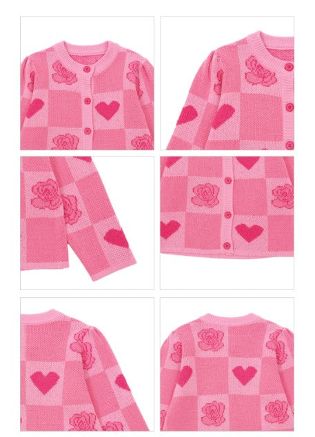 BEBEBEBE 2025 SPRING PRE ORDER Heart rose training SET (PINK)