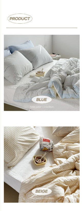 ALL4HOME Sand Stripe Bedding