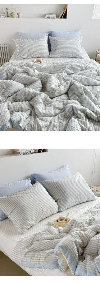 ALL4HOME Sand Stripe Bedding