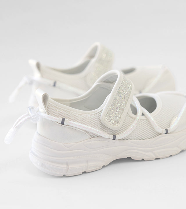 I LOVE J Aurora string sneakers
