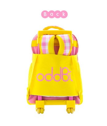 ODDBI Happy Check LED Trolley Bag