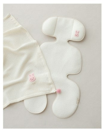 CHEZBEBE Modal Waffle Thin Stroller Liner