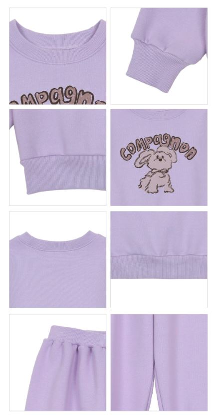 BEBEBEBE HOLIDAY Puppy training SET (PURPLE)