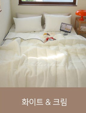 ALL4HOME Adult Summer Shou Shou Seersucker Bedding Set