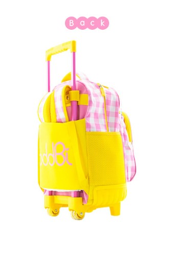ODDBI Happy Check LED Trolley Bag