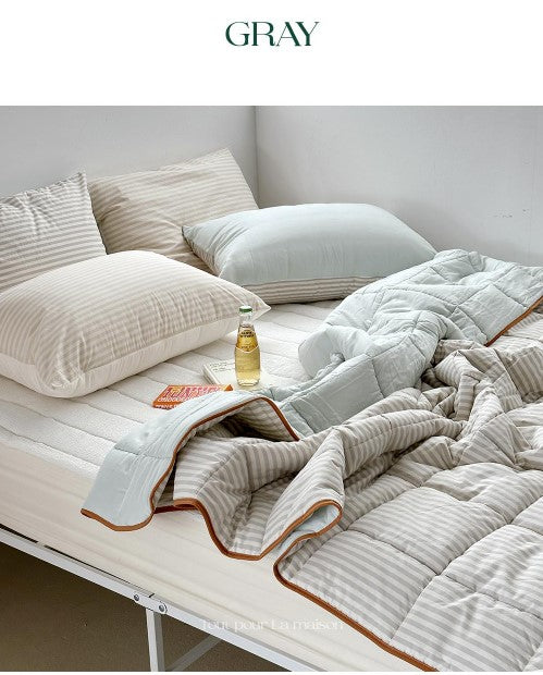 ALL4HOME Adult Summer Comodo Stripe Bedding Set