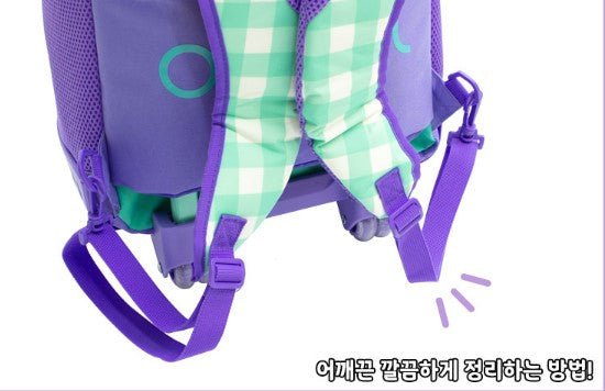 ODDBI Happy Check LED Trolley Bag
