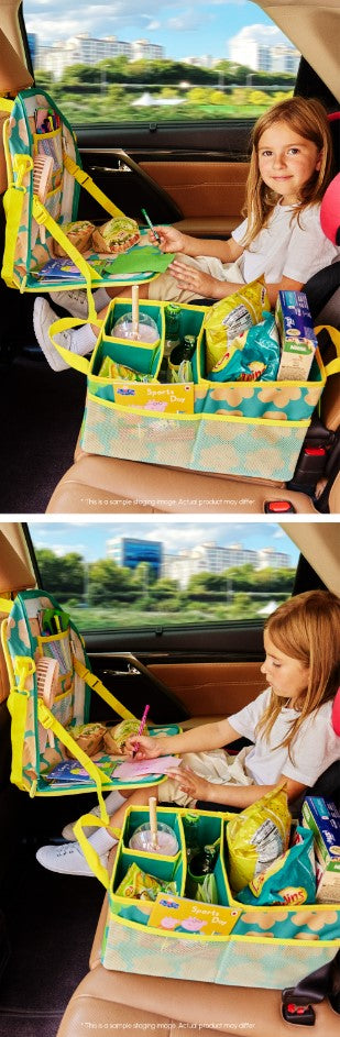 PLAY JOY Travel Folding Basket (Flower Green)