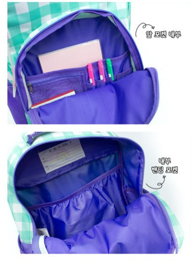 ODDBI Happy Check LED Trolley Bag