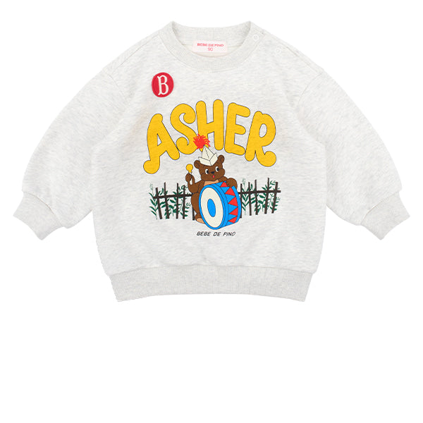 BEBE DE PINO Drummer baby sweatshirts