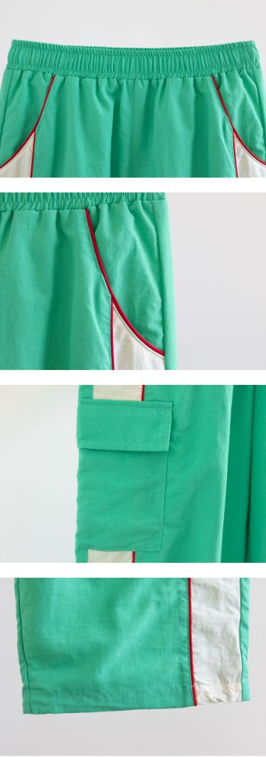 I LOVE Leminie Color Block Pants
