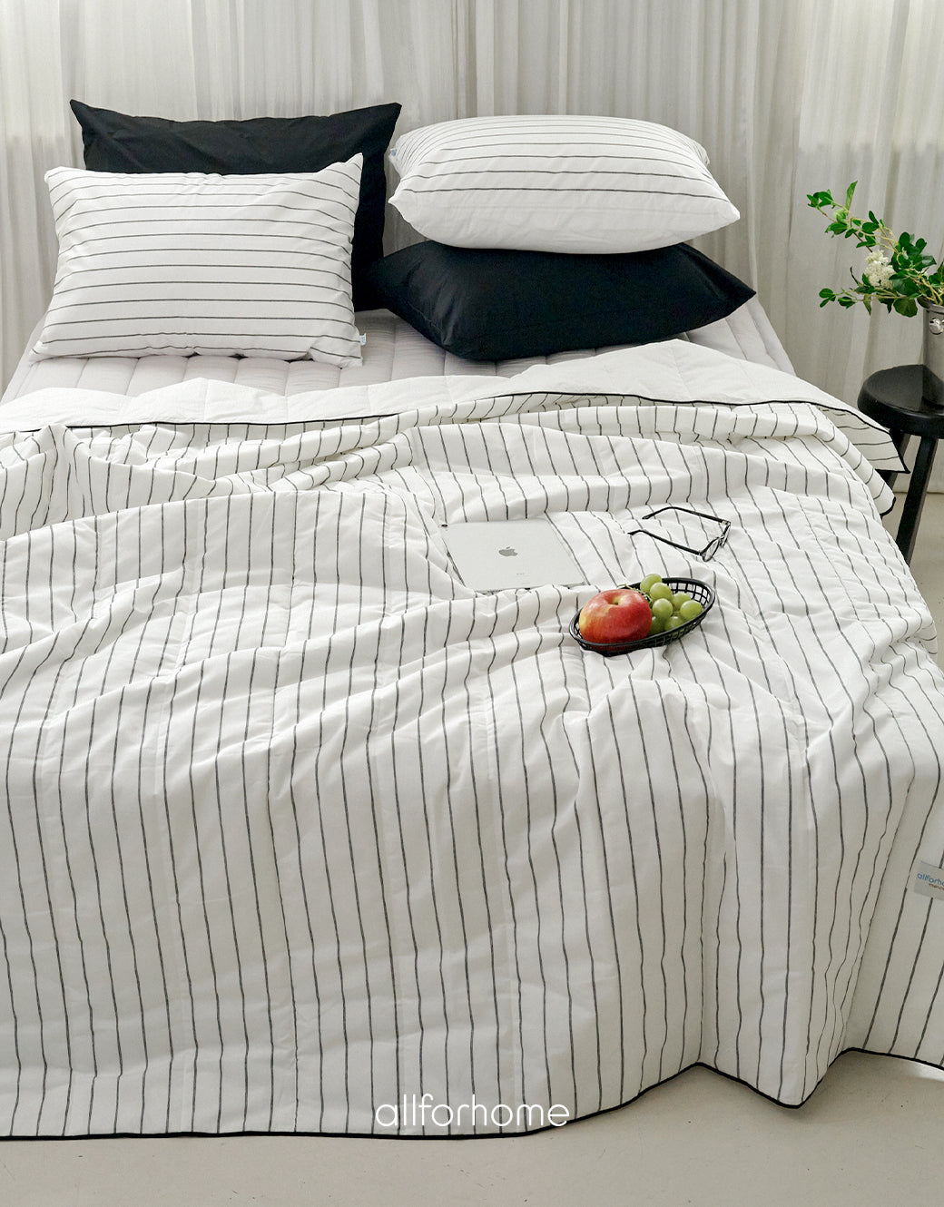 ALL4HOME Summer adult stripe breeze cold bedding