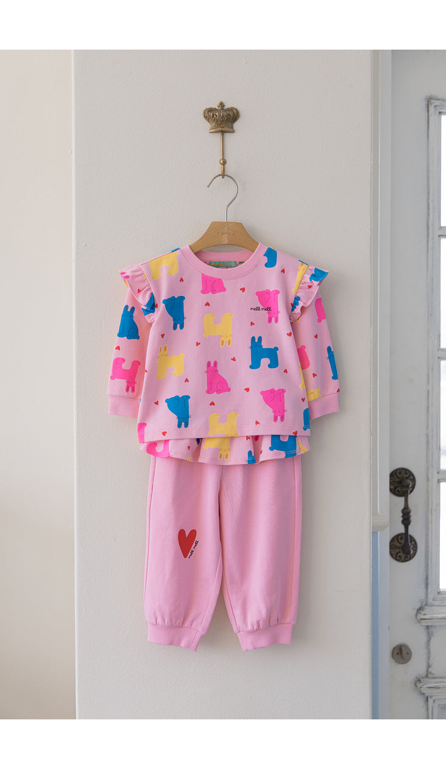 I LOVE J TODDLER shirring single top