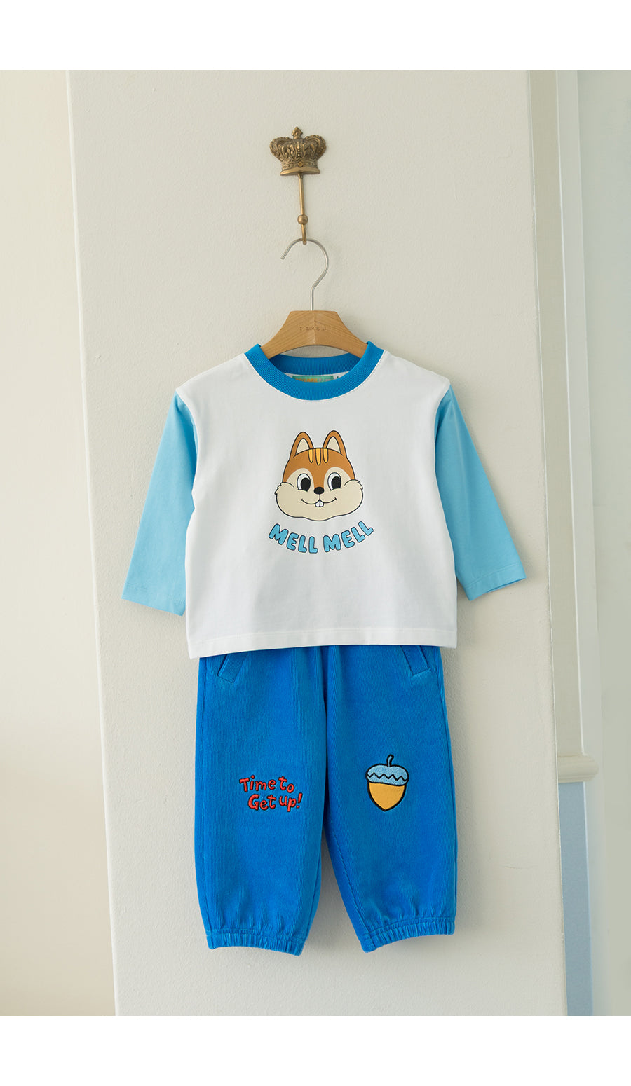 I LOVE J TODDLER color-blocked top