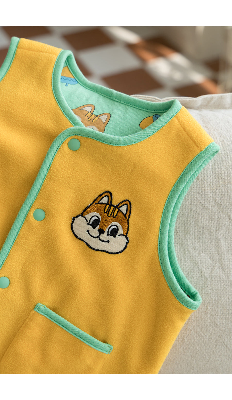 I LOVE J TODDLER reversible sleep sack