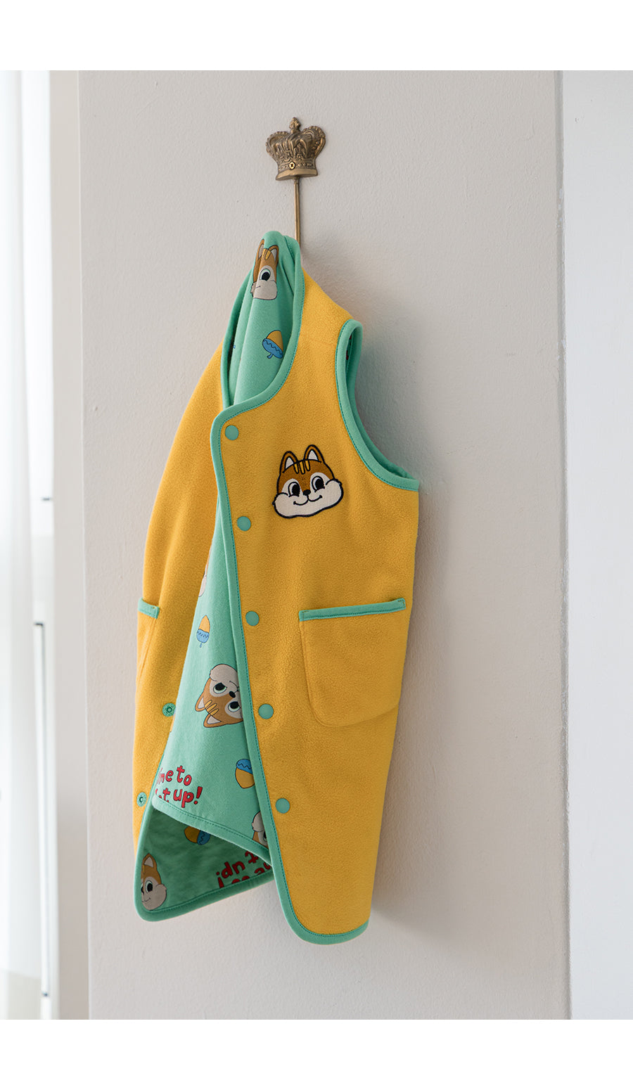 I LOVE J TODDLER reversible sleep sack