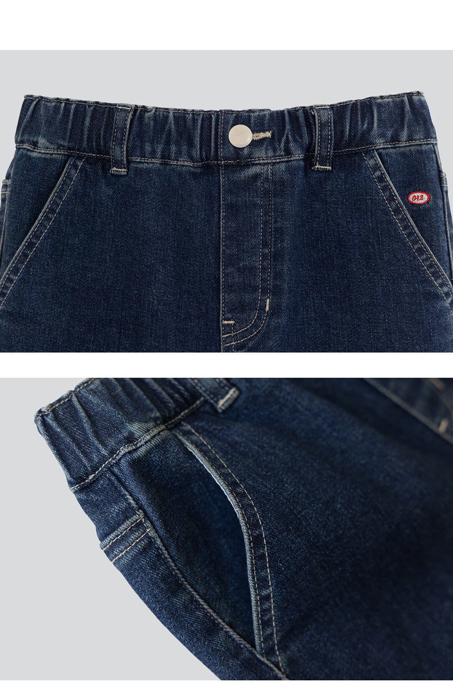 I LOVE J denim straight pants