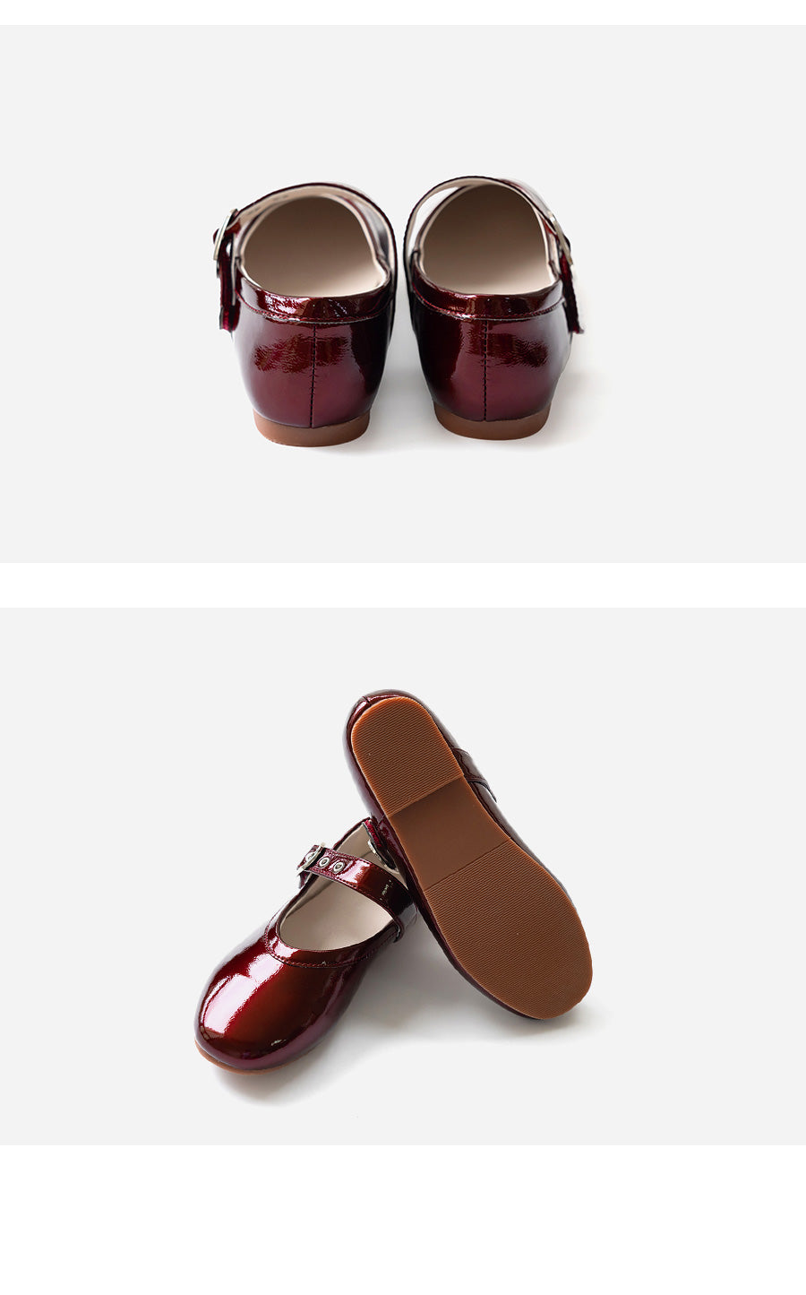 I LOVE J eylet flat shoes