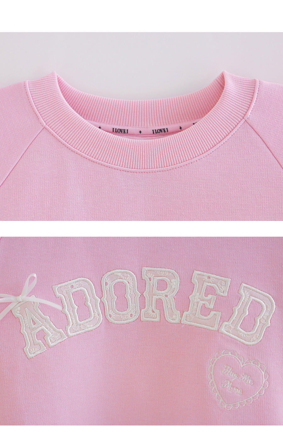 I LOVE J adore lace mtm top