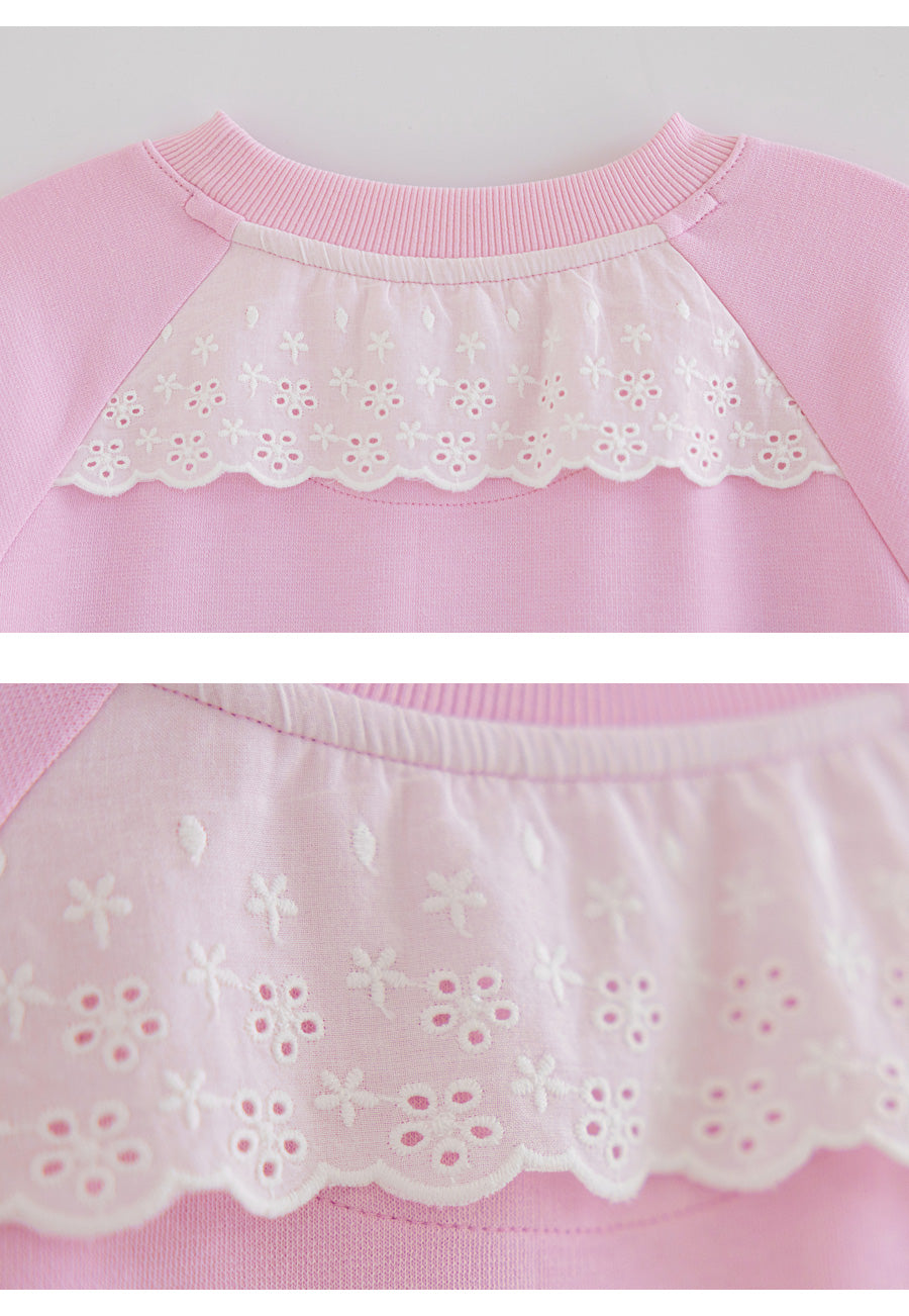 I LOVE J adore lace mtm top