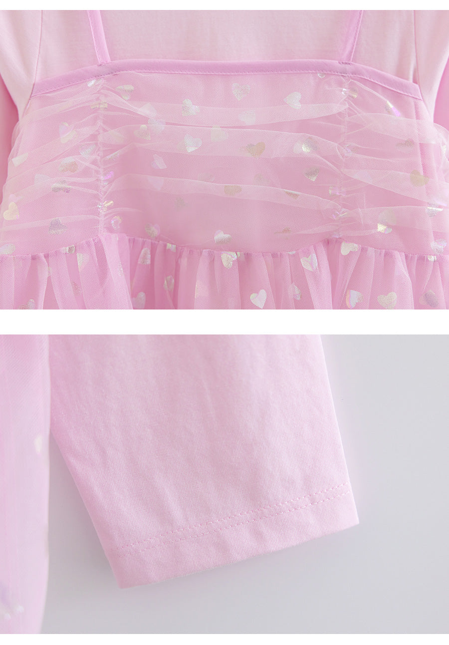 I LOVE J sha layered top