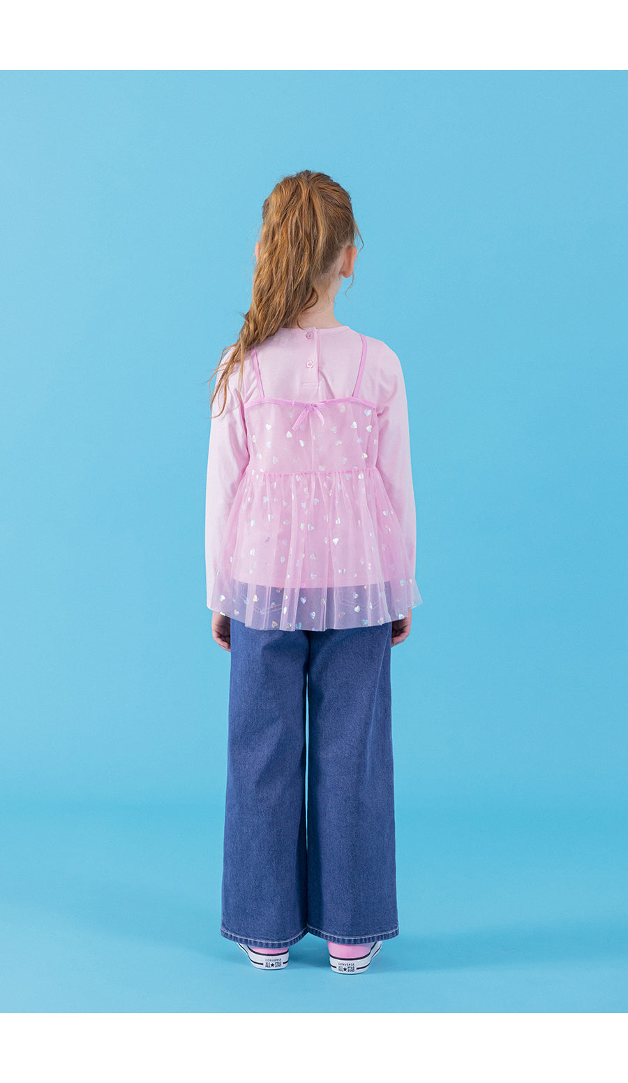 I LOVE J sha layered top