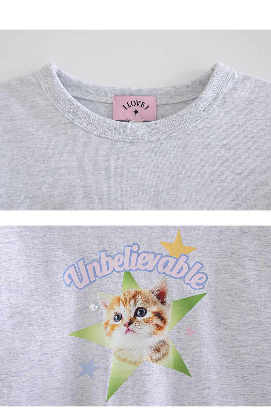 I LOVE J unbelievable kitty single top