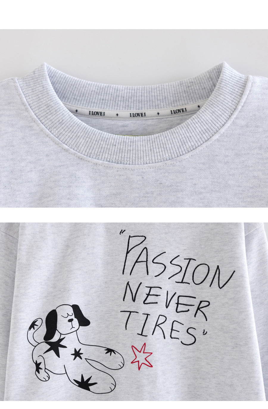 I LOVE J tires dog mtm top