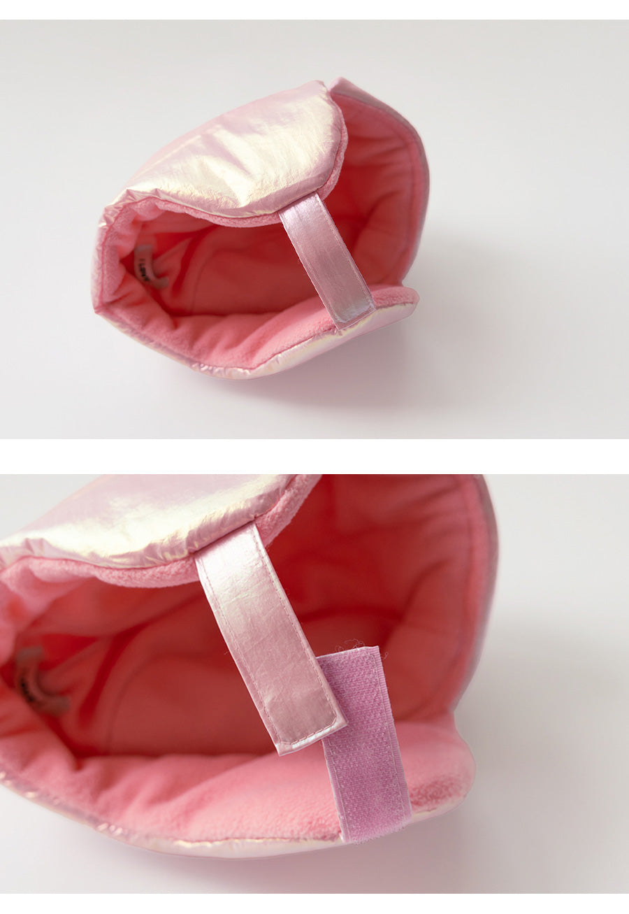 I LOVE J Mellow day padding earmuff hat