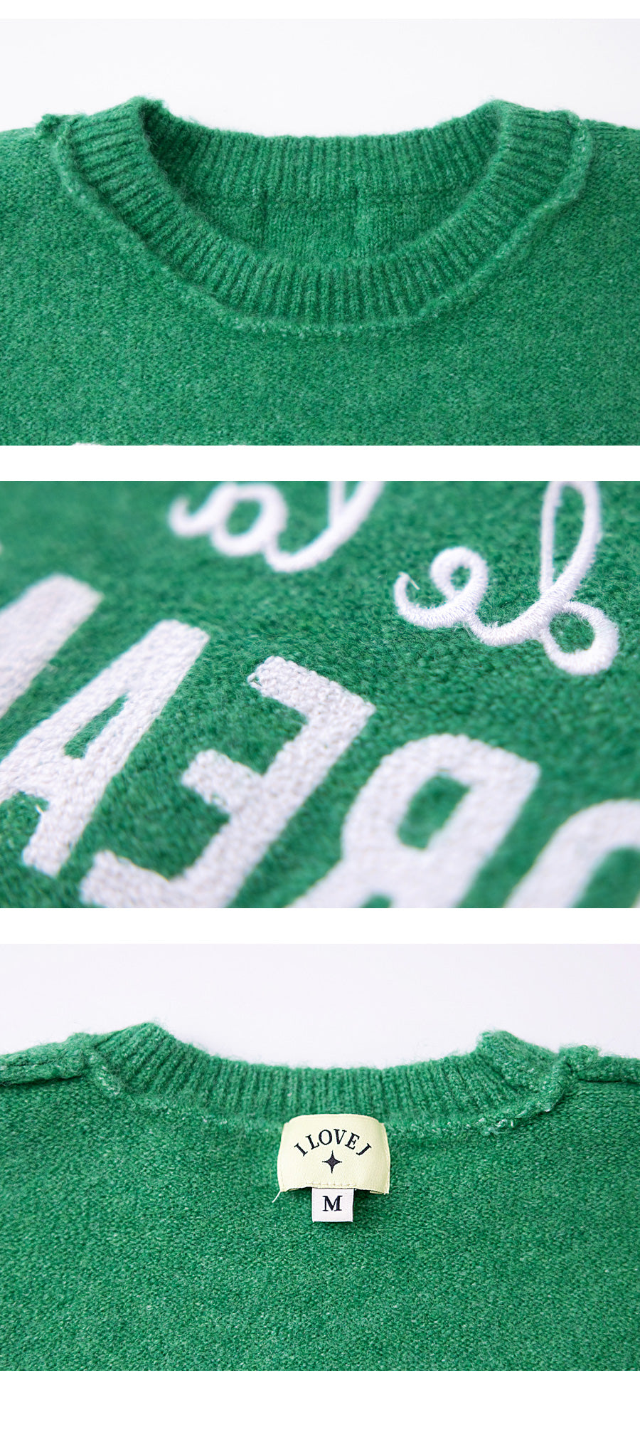 I LOVE J Dream boucle knit top