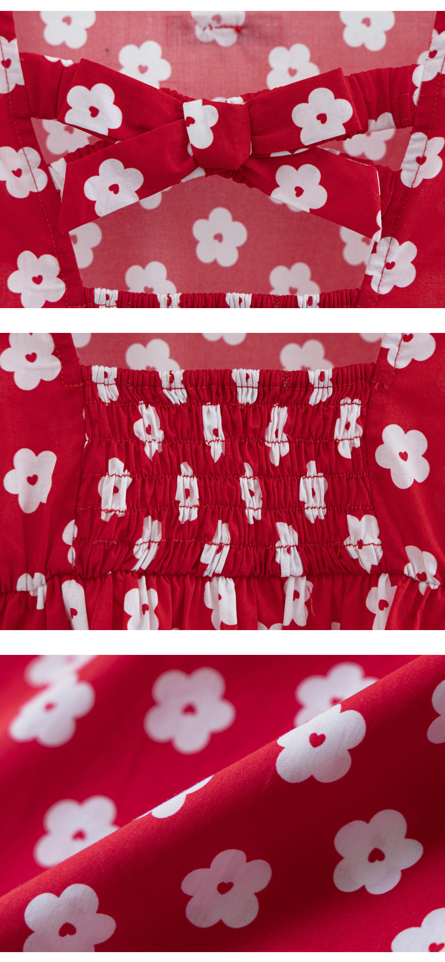 I LOVE J heartple shirred dress