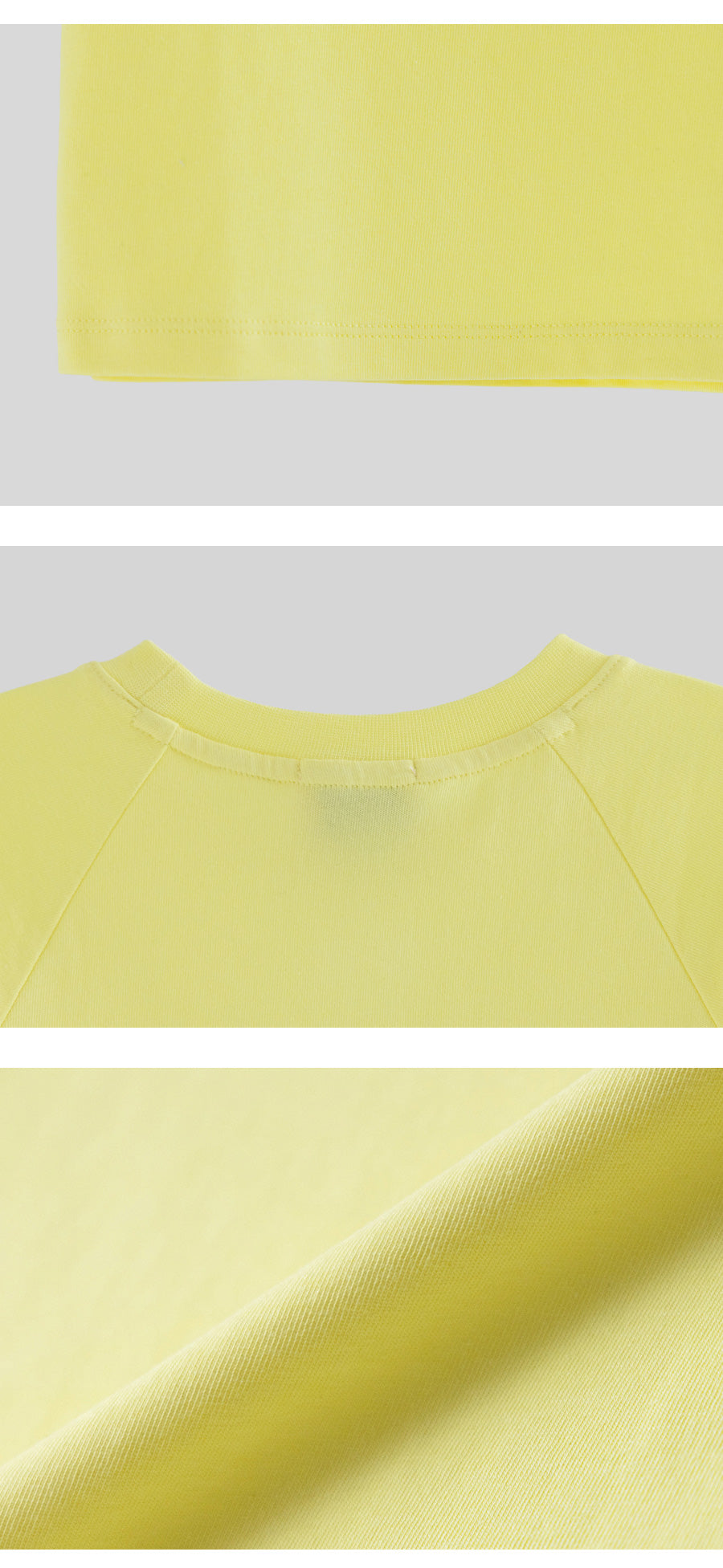 I LOVE J puo ribbon raglan top