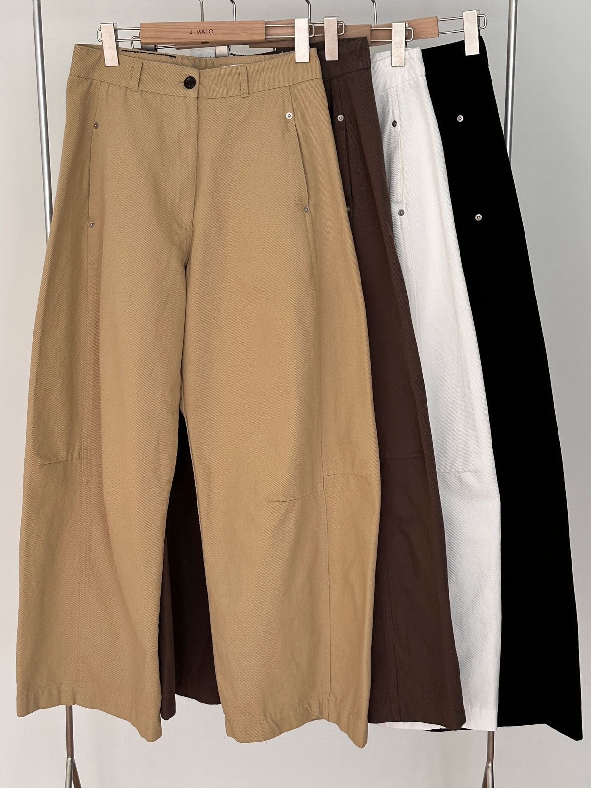 MOMS WEAR Tapered wide pants