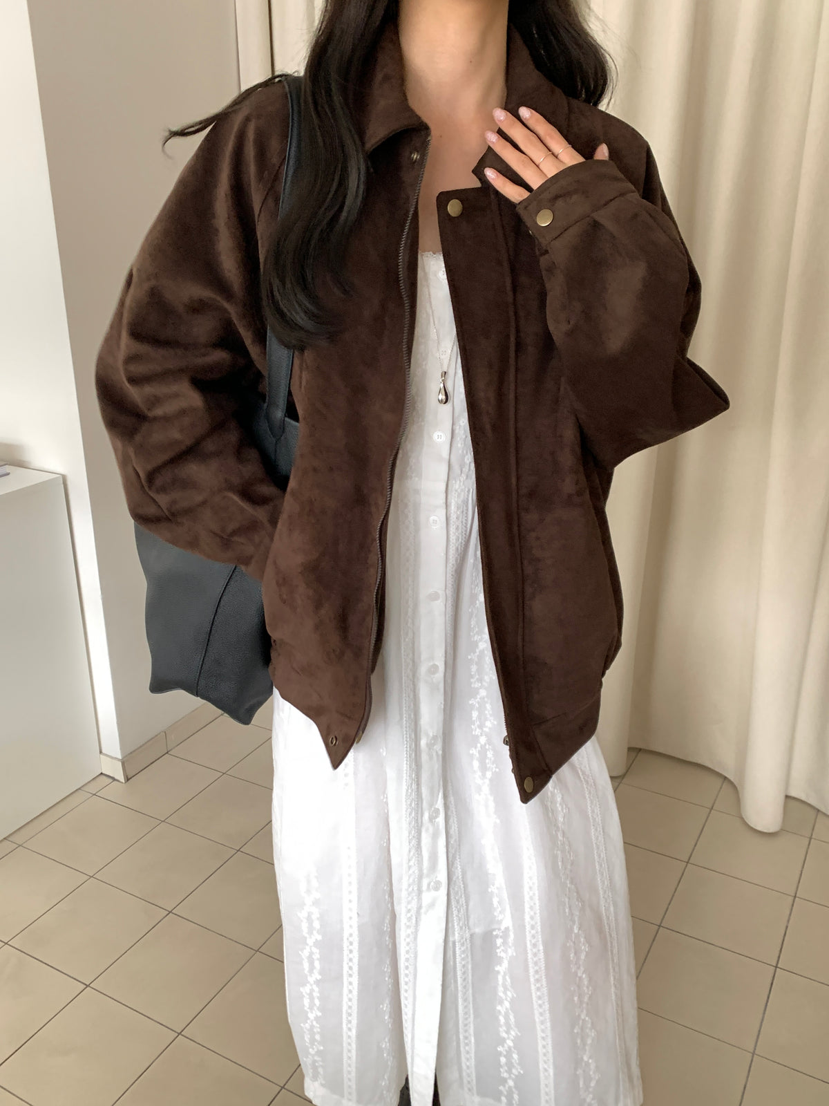 MOMS WEAR BEST SELLER Suade jacket