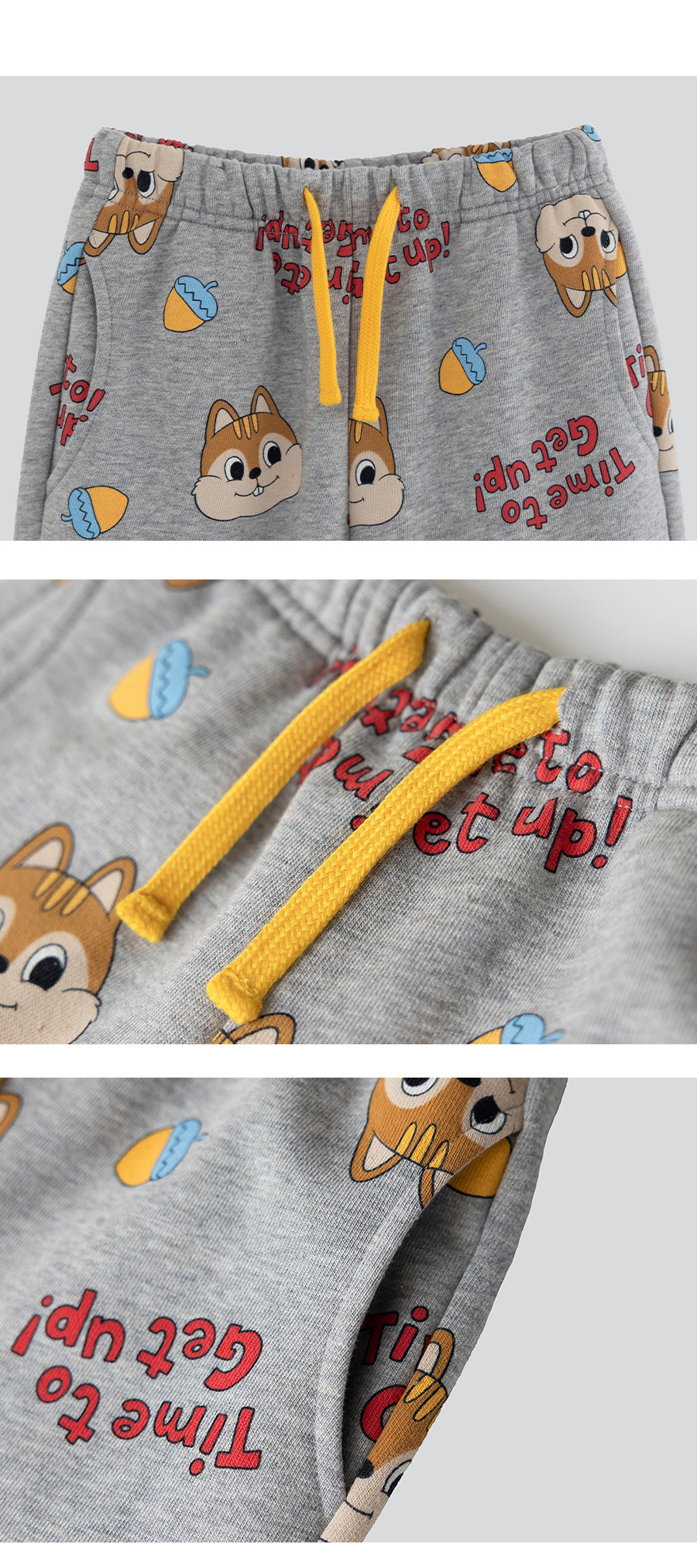 I LOVE J TODDLER squirrel pants