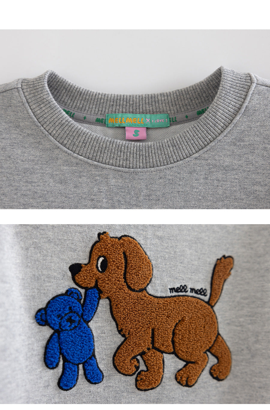 I LOVE J TODDLER boucle mtm top
