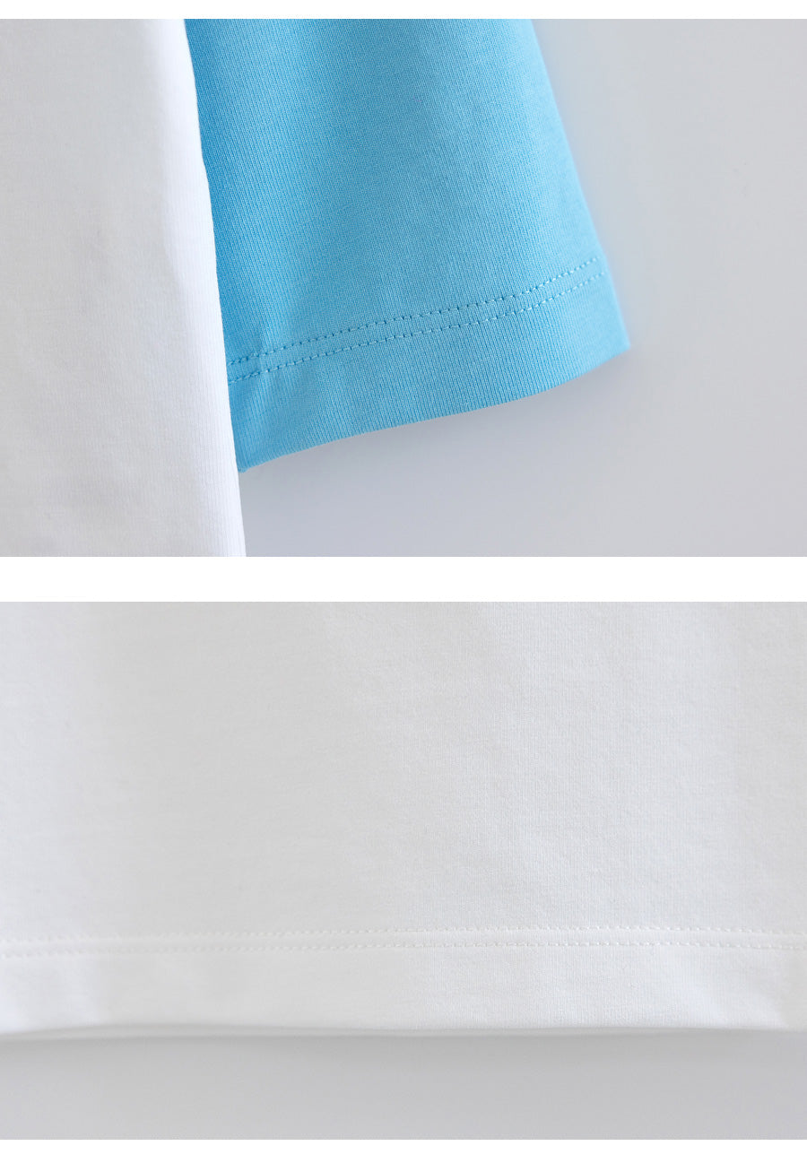 I LOVE J TODDLER color-blocked top