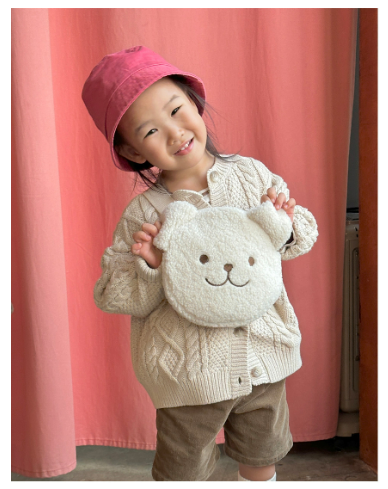 CHEZBEBE Bear Sling Bag