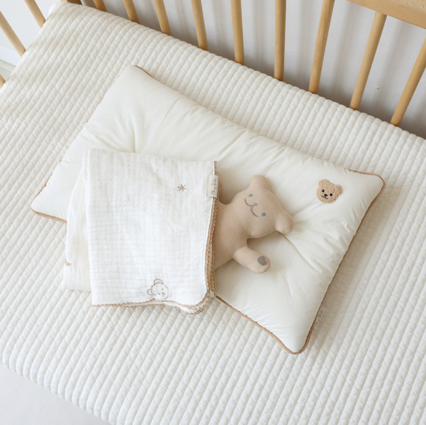 CHEZBEBE Marshmallow Baby Pillow