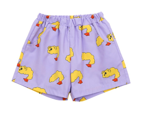 BEBEBEBE 2024 SUMMER Fried shrimp swim shorts