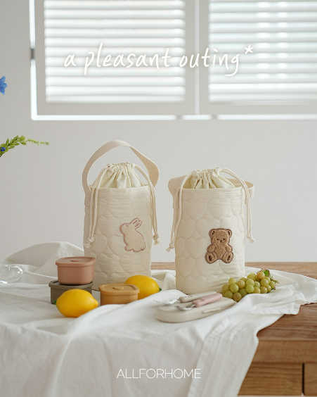 ALL4HOME Heart Round Insulated Bag
