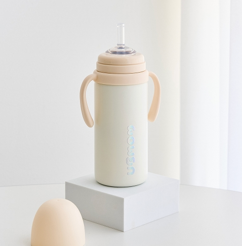 UBMOM Stainless Straw Cup 330 ml