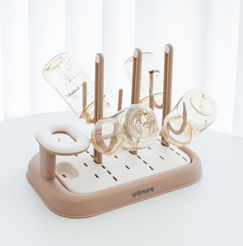 UBMOM Bottle Drying Rack w. Tray