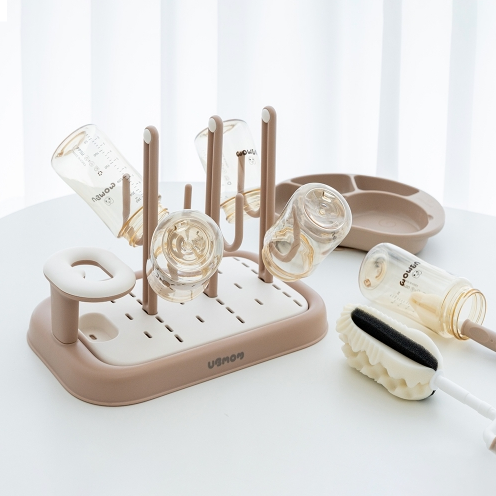 UBMOM Bottle Drying Rack w. Tray