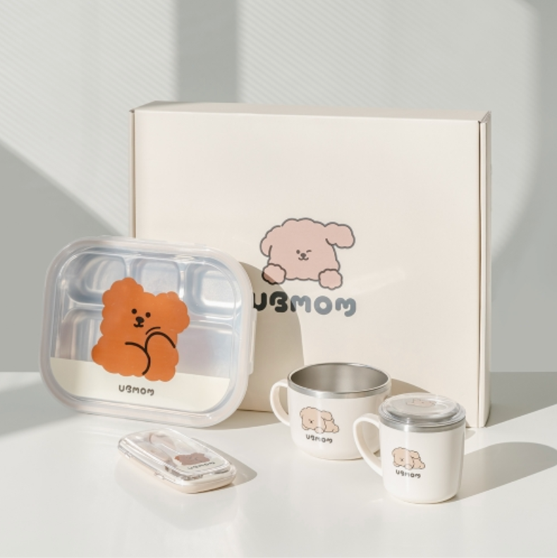 UBMOM Gift Set Tray+Spoon+Noodle Cup