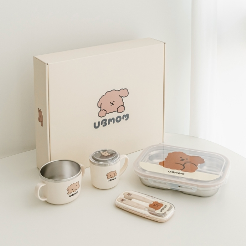 UBMOM Gift Set Tray+Spoon+Noodle Cup