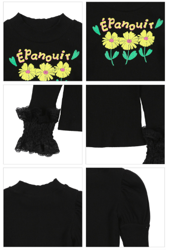 BEBEBEBE PRE FALL Yellow flower Top & Leggings