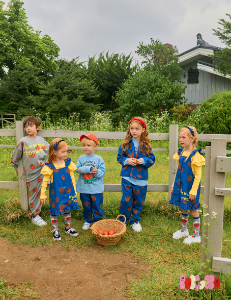 BEBEBEBE PRE FALL Tomato Jacket & Bottom